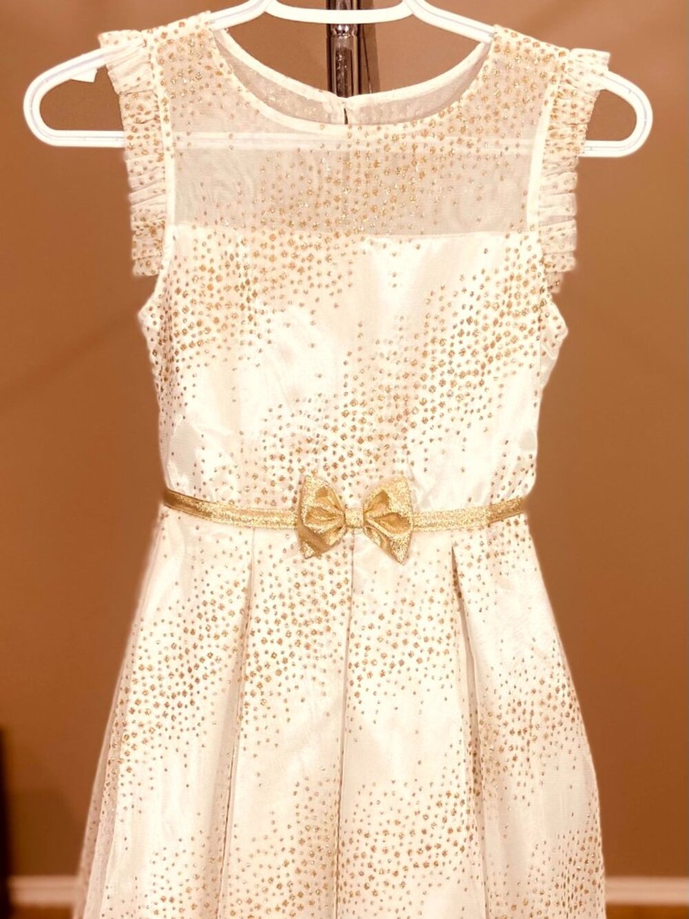 Sparkly Formal Dress with Matching Headband - Size 10 - By Poppy & Princess